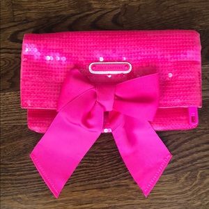 Juicy Couture Pink Sequin Clutch